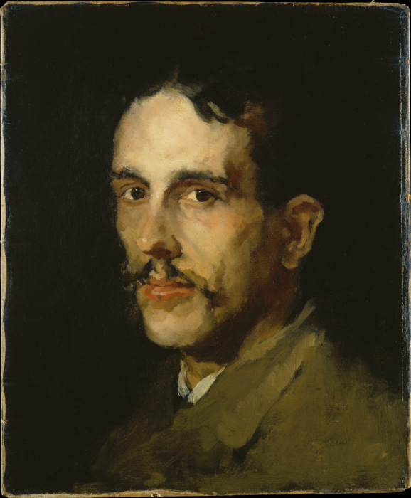 Portrait of the Painter Louis Eysen van Wilhelm Leibl
