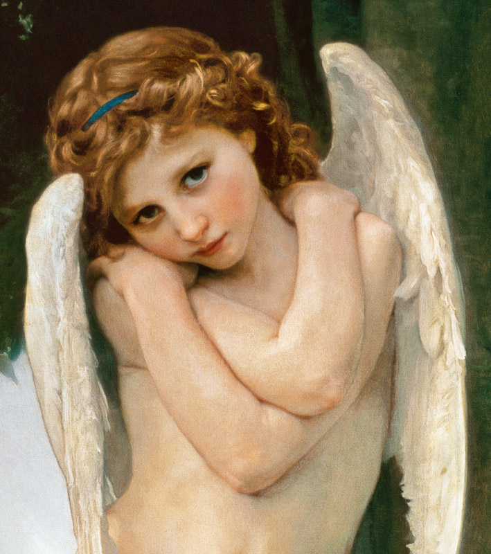 Cupidon Ausschnitt van William Adolphe Bouguereau