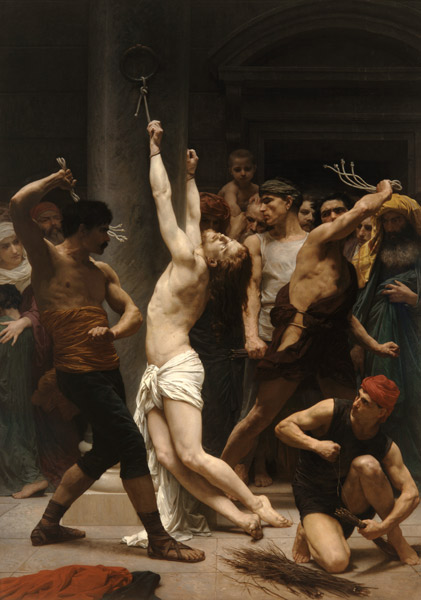 The Flagellation of Christ van William Adolphe Bouguereau