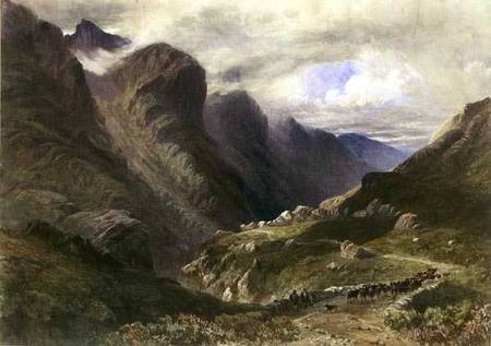 The Pass of Glencoe van William Bennett