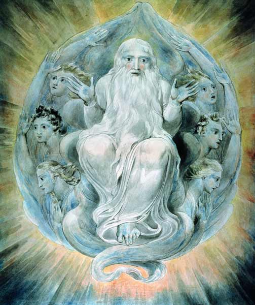 And God Blessed the Seventh Day and Sanctified It van William Blake