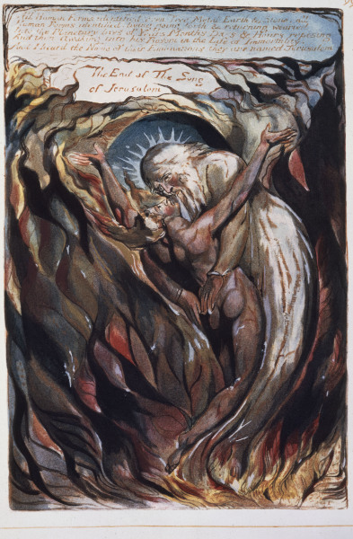 Illustration for Jerusalem van William Blake