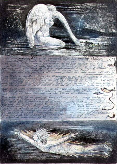 Plate II, Jerusalem van William Blake