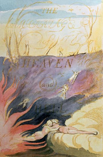 The Marriage of Heaven and Hell; title-page