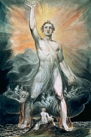FE/08296 The Angel of Revelation van William Blake