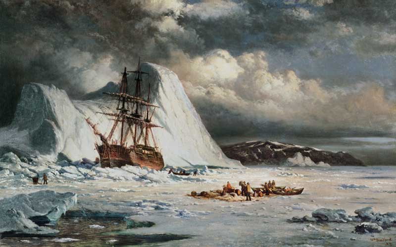 Icebound Ship van William Bradford