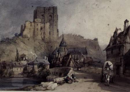 Mont Richard on the Cher (Loire-et-Cher) van William Callow