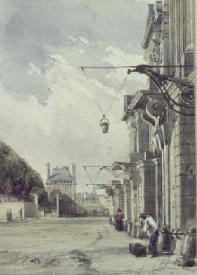 The Rue de Rivoli, near the Tuileries, Paris