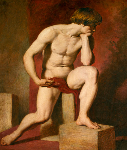 A Male Nude van William Etty