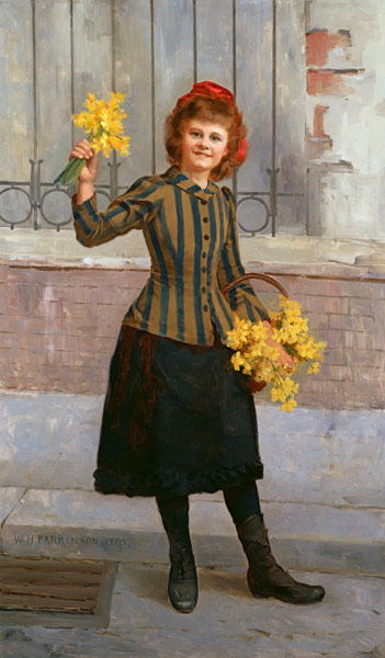 A Portrait of Miss Gertie Miller van William H. Parkinson
