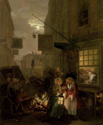 Night van William Hogarth