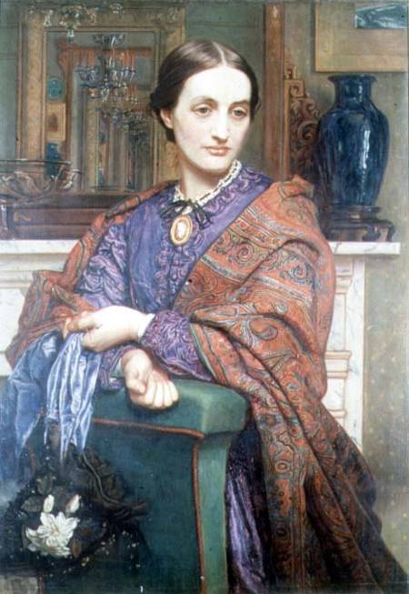 A Lady in an Interior van William Holman Hunt