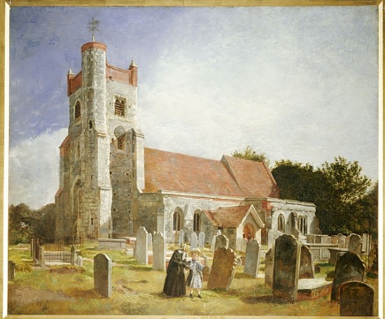 The Old Church, Ewell van William Holman Hunt