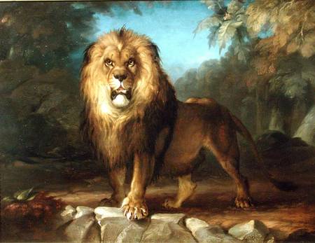 A Lion van William Huggins
