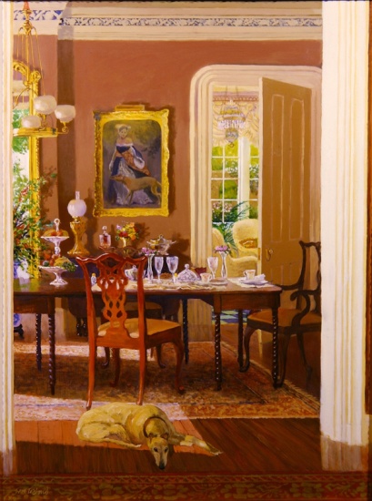 Dining Room (Victorian Style) van William  Ireland