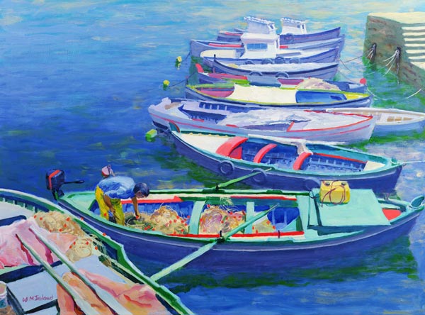 Fishing Boats van William  Ireland