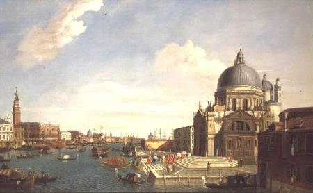 The Grand Canal and San Geremia, Venice van William James