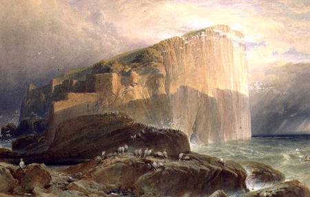 The Bass Rock, East Lothian van William Leighton Leitch
