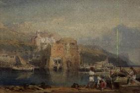 Sicilian Harbour Scene