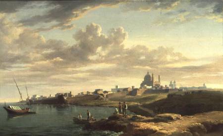 A View of Montevideo van William Marlow