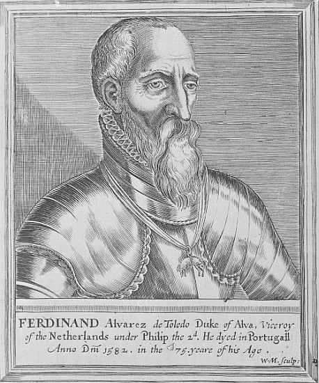 Fernando Alvarez de Toledo, 3rd Duke of Alba van William Marshall