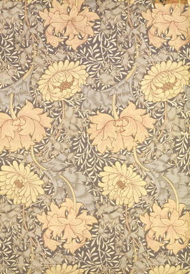 'Chrysanthemum' wallpaper design, 1876 van William  Morris