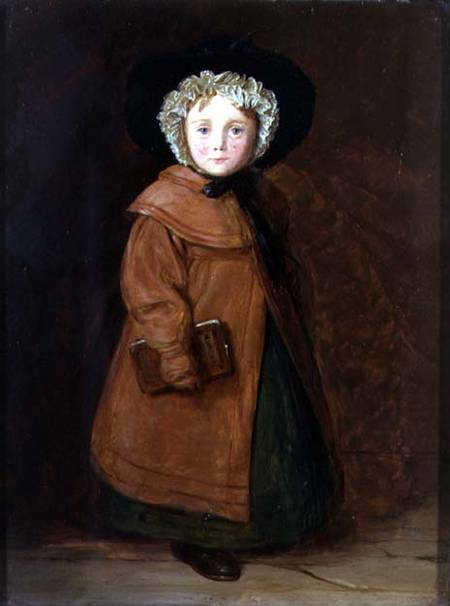 Mary Wright, the Carpenter's Daughter van William Mulready