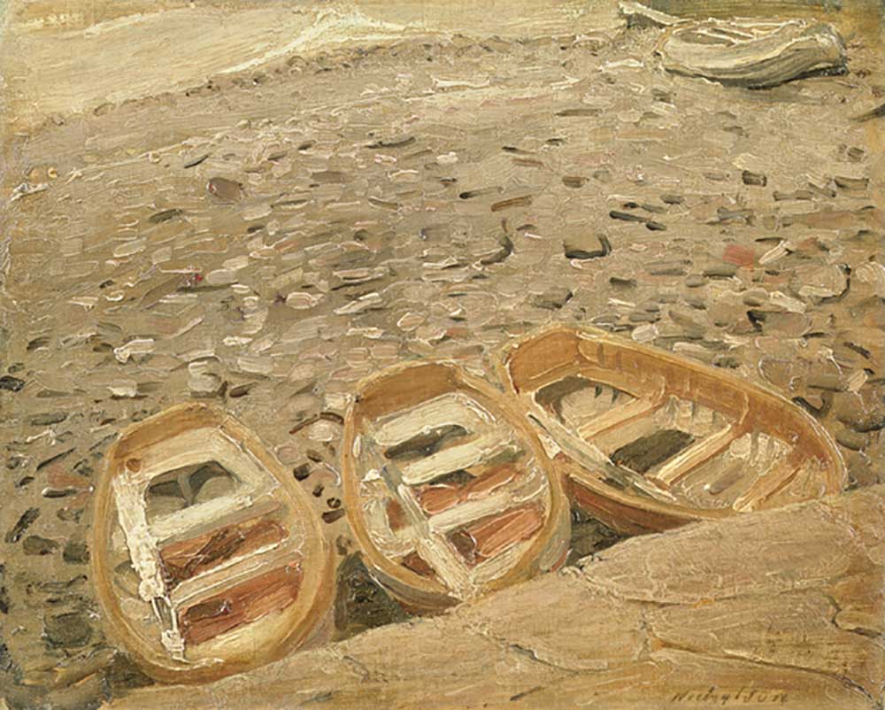 Three Boats, c.1928 van William Nicholson