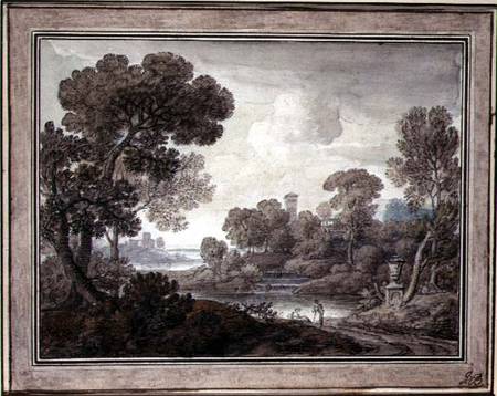 Classical Landscape van William Oram