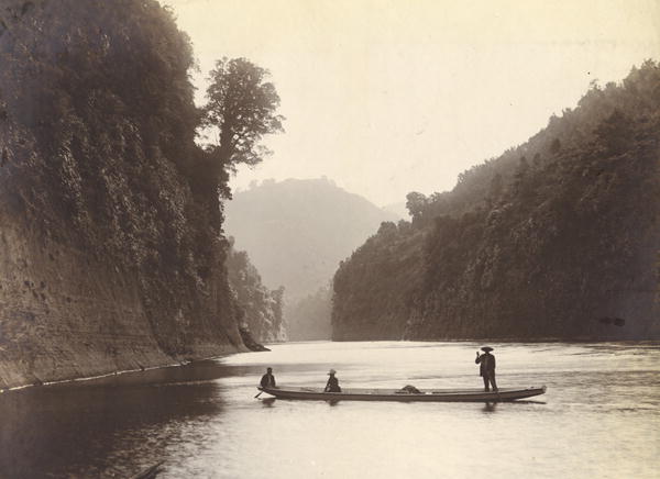 Whanganui River, c.1905 (silver gelatin print)  van William Partington