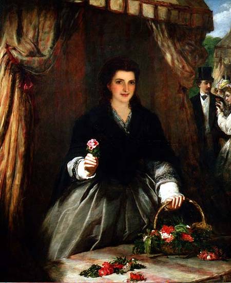 The Flower Seller van William Powel Frith