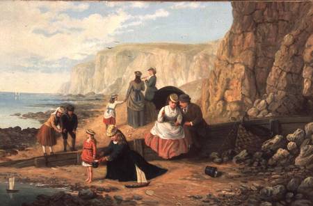 A Day at the Seaside van William Scott