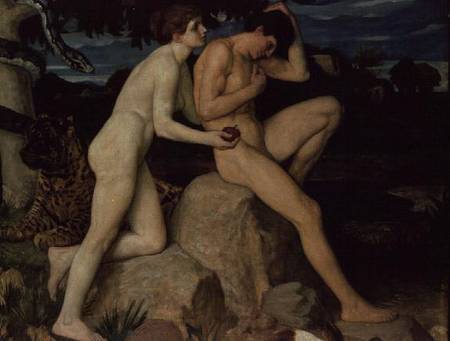 Adam and Eve van William Strang