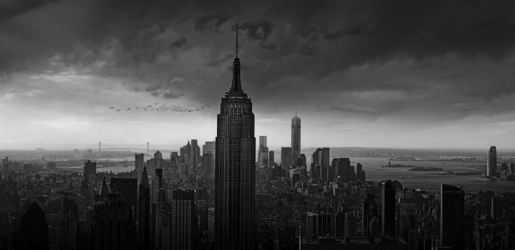 New York Rockefeller View van Wim Schuurmans