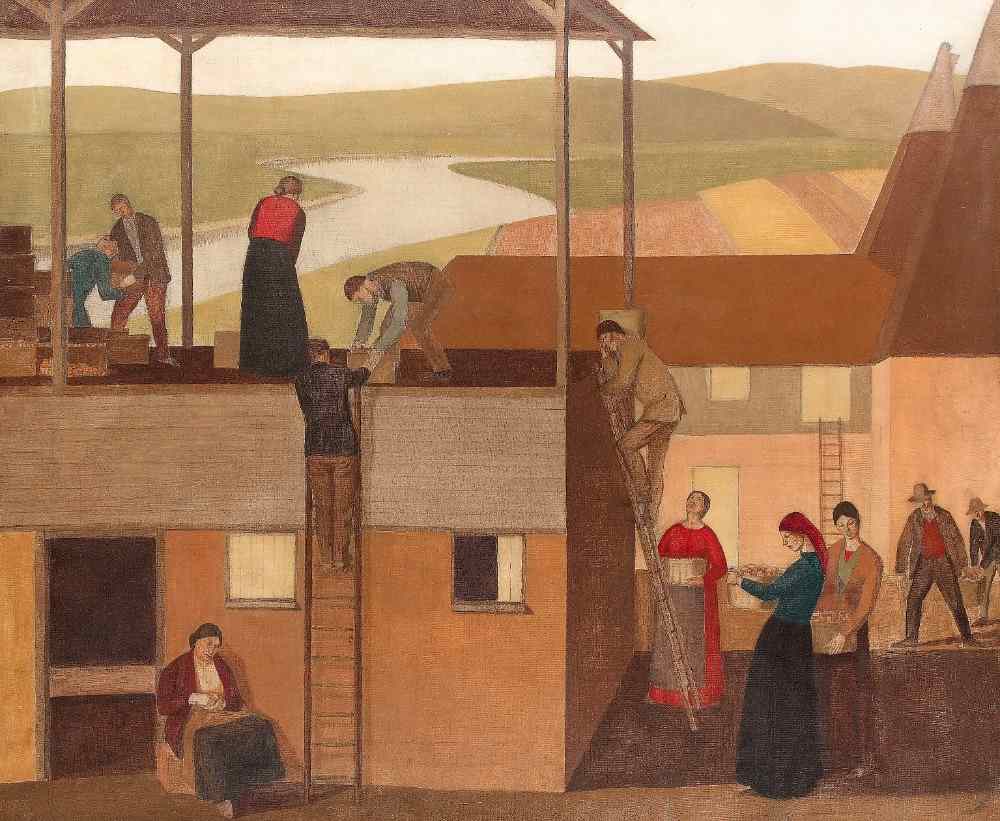 Design for Wall Decoration van Winifred Knights