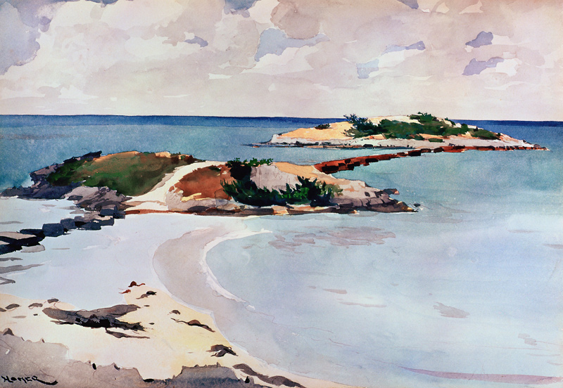 Gallows Island van Winslow Homer
