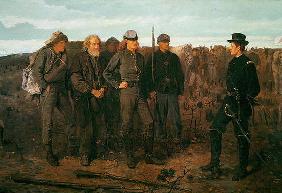 Prisoners from the Front, 1866 (oil on canvas)