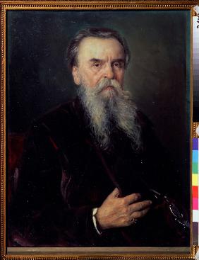 Portrait of the collector Ivan Tsvetkov (1845-1917)