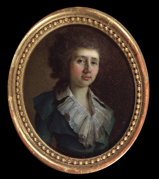Portrait of the author Vasily V. Kapnist (1757/8-1823) van Wladimir Lukitsch Borowikowski