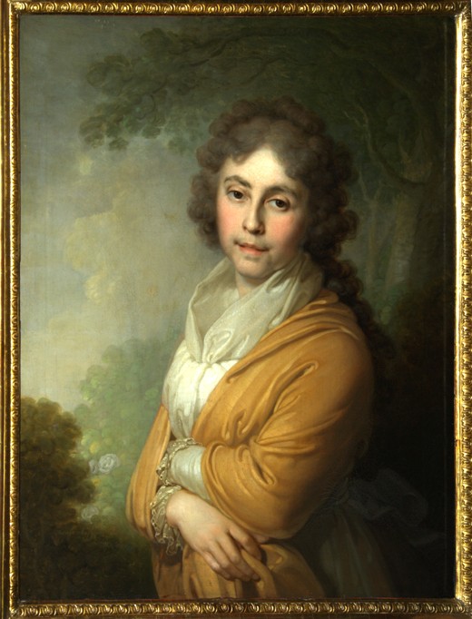 Portrait of Countess Natalia Ivanovna Kurakina van Wladimir Lukitsch Borowikowski