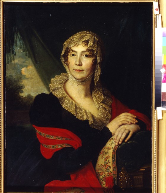 Portrait of Princess Natalia Alexandrovna von Buxhoeveden (1758-1808), née Alexeyeva van Wladimir Lukitsch Borowikowski