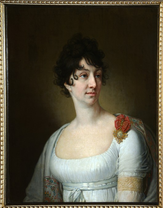 Portrait of Sophia Alexeyevna Rayevskaya van Wladimir Lukitsch Borowikowski
