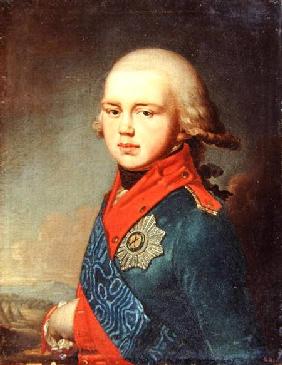 Portrait of Grand Duke Konstantin Pavlovich (1779-1831)
