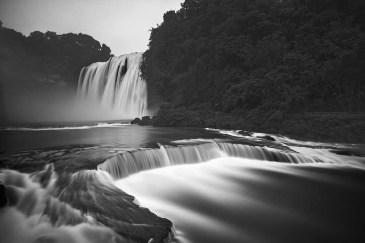Huangguoshu Waterfalls van Yan Zhang