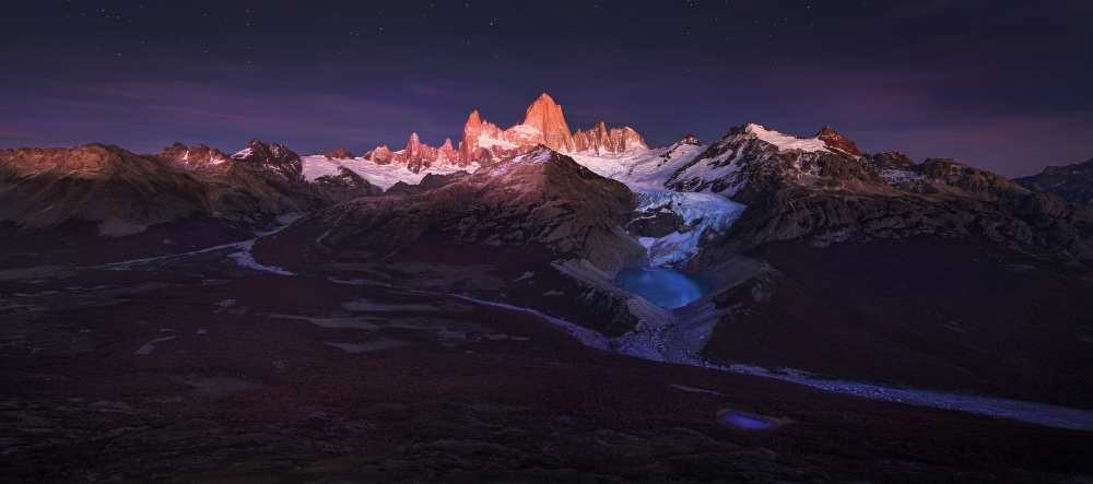 Patagonia Moonlight van Yan Zhang