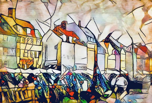 Kandinsky meets Koppenhagen 3 van zamart