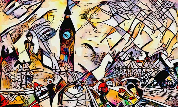 Kandinsky meets London 2 van zamart