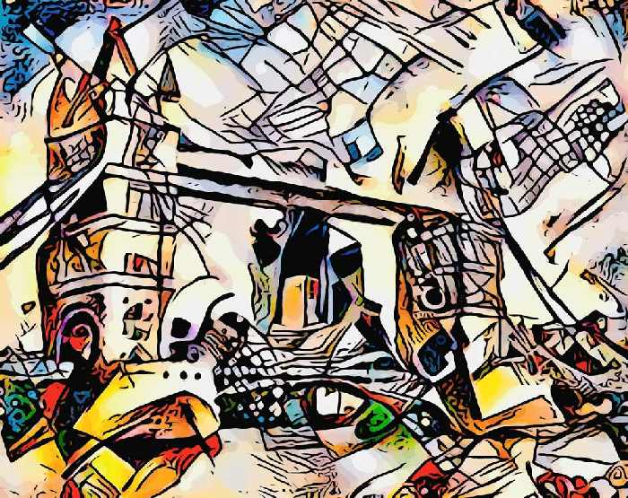Kandinsky meets London 5 van zamart