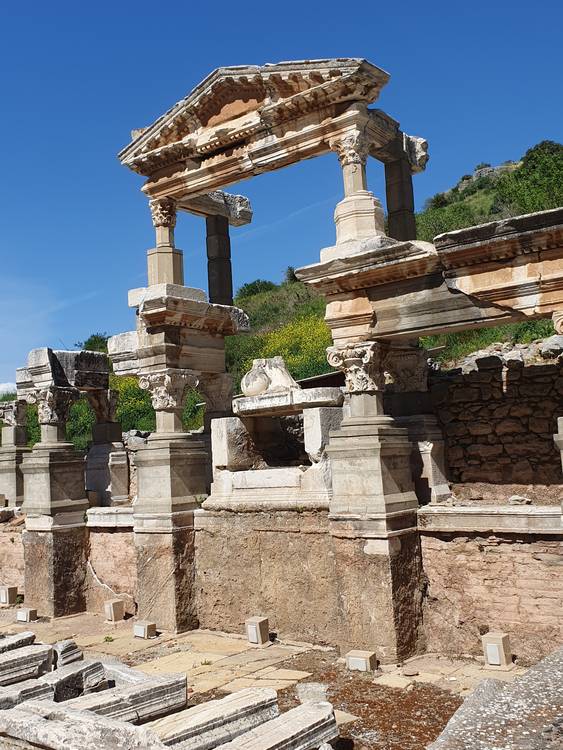 Ephesus, Türkei van zamart