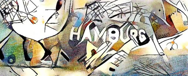 Kandinsky trifft Hamburg #14 van zamart